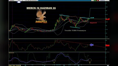 Trendde TOBO Formasyonu Fiyat ve RS