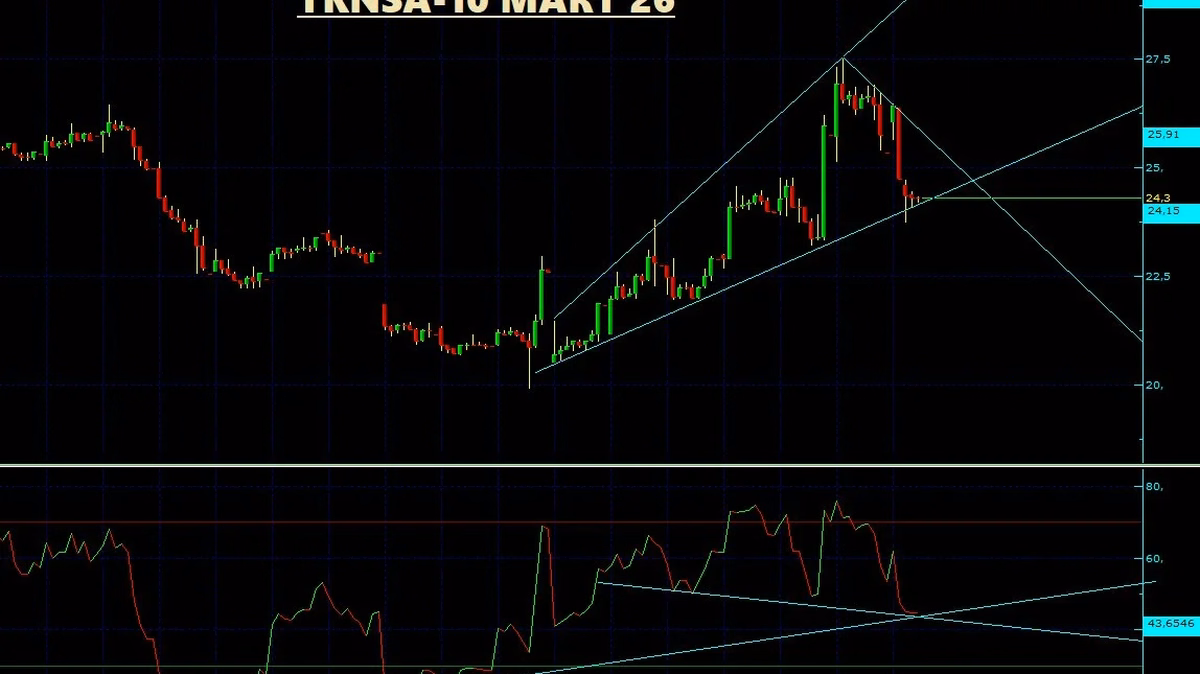 TKNSA Teknik Analiz - 10 Mart 2026