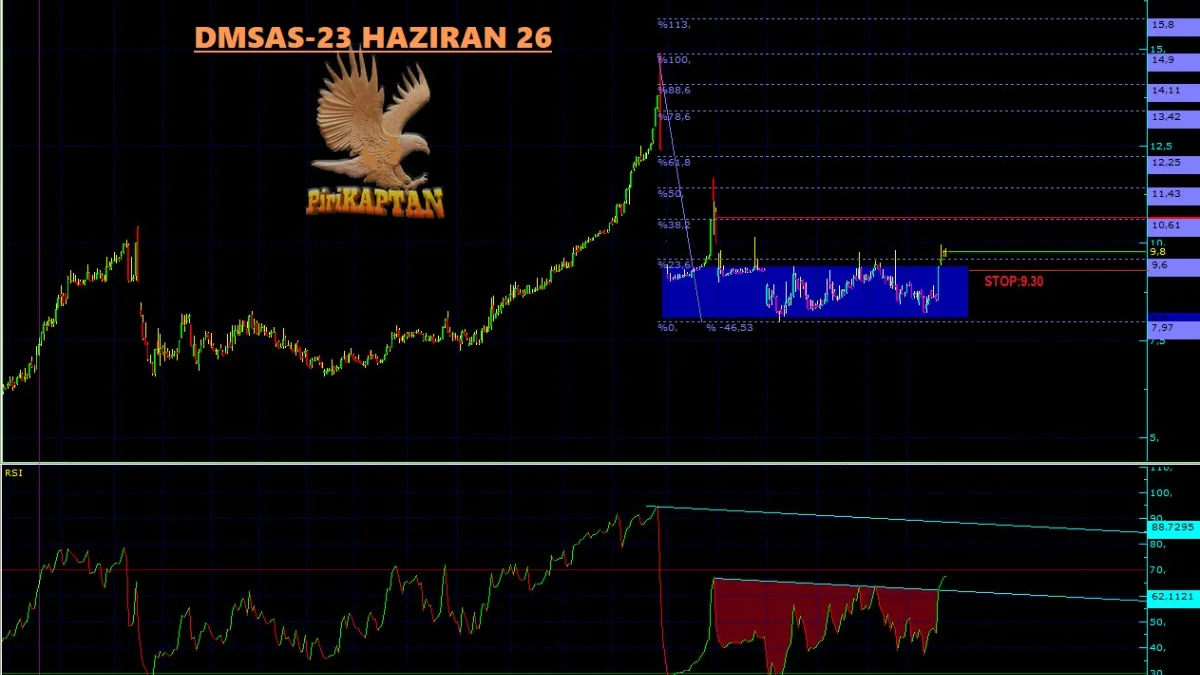 DMSAS Teknik Analiz - 23 Haziran 2026